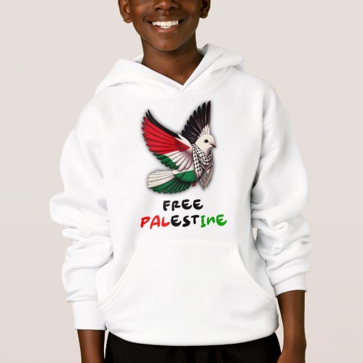 Free Palestine Hoodie (Voorkant)