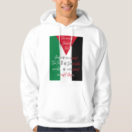 Free Palestine Hoodie - Red Gaza Hoodie
