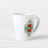 Free Palestine Latte Mok (Rechterhoek)