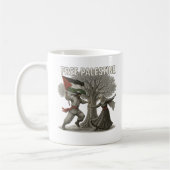 Free Palestine Mug – Roots of Resistance Koffiemok (Links)
