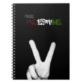 Free Palestine Notebook 80pg Notitieboek (Voorkant)