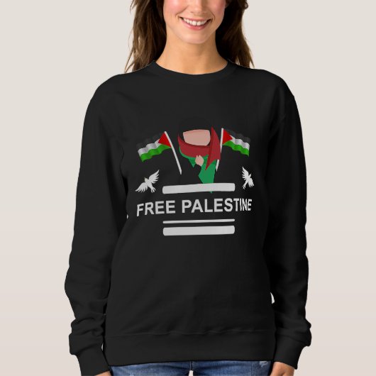 Free Palestine Palestine Flag 1 Trui (Voorkant)
