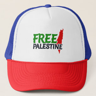 Free Palestine, Palestine kaart Trucker Pet