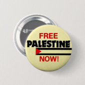 Free Palestine Pin Ronde Button 5,7 Cm (Voorkant /achterkant)