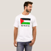 Free Palestine Premium T-Shirt (Voorkant volledig)
