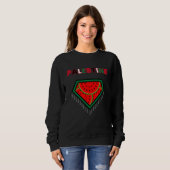 Free Palestine Protest Sweatshirt - Watermelon T-s (Voorkant volledig)