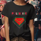Free Palestine Protest T-shirt - Watermelon T-shir