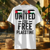 Free Palestine shirt-All United for Free Palestine T-shirt