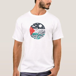 Free Palestine - Stemmen voor Gerechtigheid T-shir T-shirt