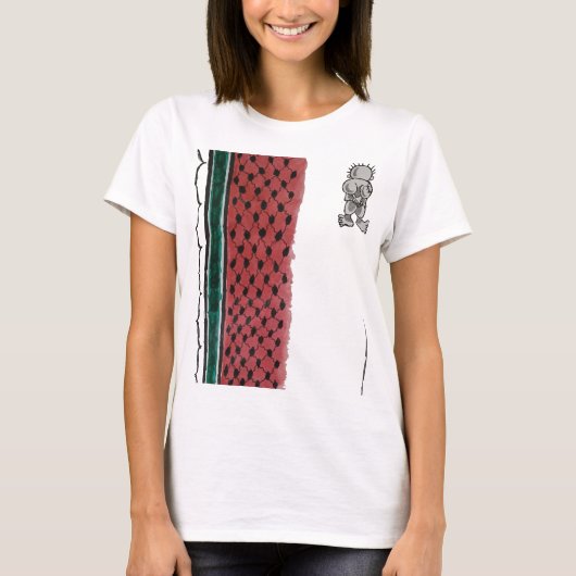 Free Palestine  T-shirt (Voorkant)