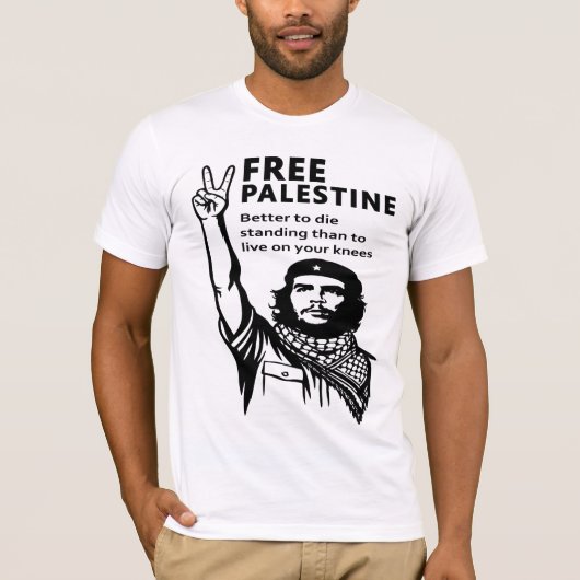 FREE PALESTINE T-SHIRT (Voorkant)