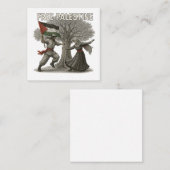 Free Palestine Thank You Card – Message of Hope Notitiekaartje (Voorkant / Achterkant)