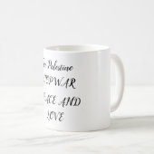 Free palestine we all together lets buy it koffiemok (Voorkant rechts)