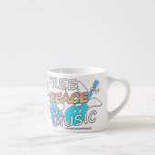 Free Peace Music Espresso Kop (Rechts)