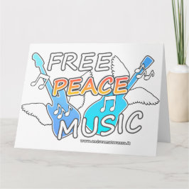 Free Peace Music Kaart