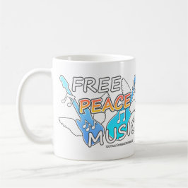 Free Peace Music Koffiemok