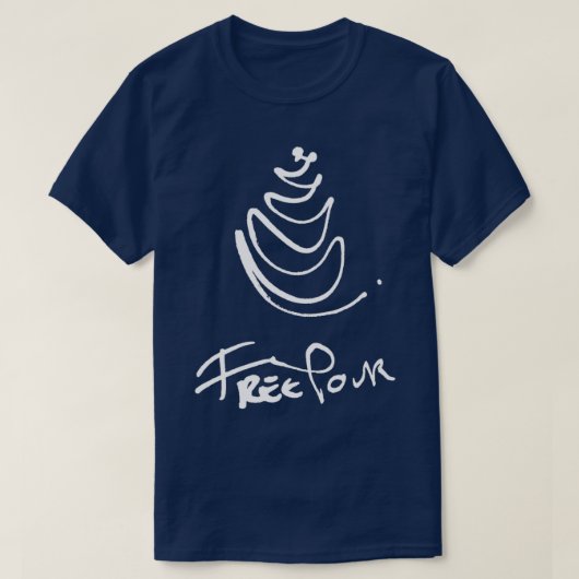 Free Pour Black en White Edition Large T-shirt (Design voorkant)
