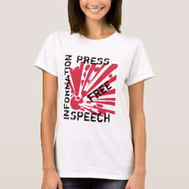 Free Press – Free Speech – Information T-shirt