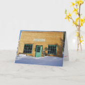 "Free Press" kerstKaart Kaart (Gele Bloem)