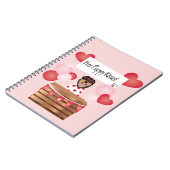 Free Puppy Kisses Valentijn Dog Notitieboek (Linkerzijde)