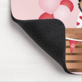 Free Puppy Kisses Valentijn Dog Red Muismat (Hoek)