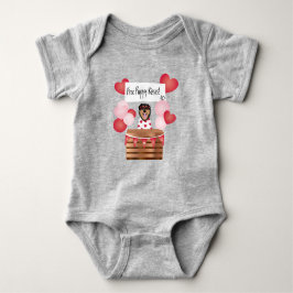 Free Puppy Kisses Valentijn Dog Red Romper