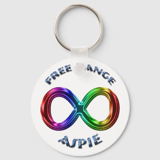 Free Range Aspie Sleutelhanger