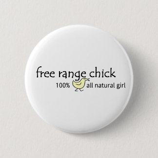 Free Range Chick Ronde Button 5,7 Cm