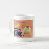 Free Range Chicken Funny Mug Koffiemok (Voorkant links)