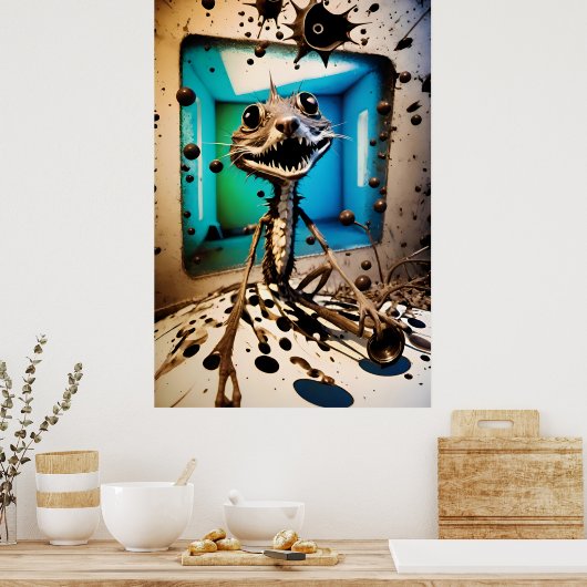 Free Range Media Rat Management Poster (Keuken)