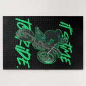 Free ride motocross legpuzzel (Horizontaal)