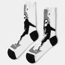 Free-riding - Snowboarder Socks Sokken