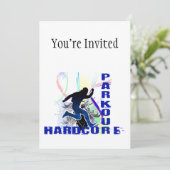 Free Runing Parkour Hardcore Kaart (Staand voorkant)