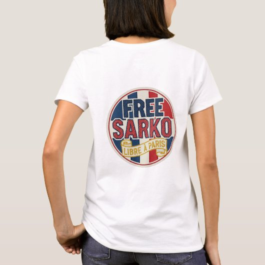 free sarko t-shirt (Achterkant)