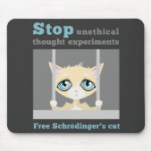 Free Schrodinger's Cat Muismat (Voorkant)