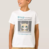 Free Schrodinger's Cat T-shirt (Voorkant)