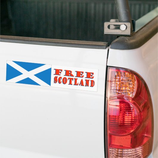 Free Scotland Bumpersticker (Op Truck)