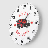 Free Shipping Delivery Truck Grote Klok (Hoek)