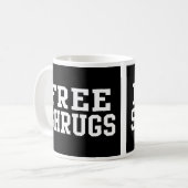 Free Shrugs, Funny Parody Koffiemok (Voorkant links)