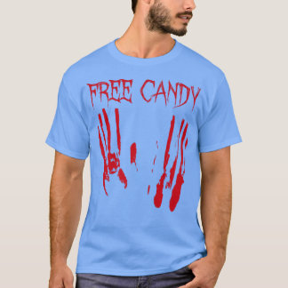 Free Snoep Halloween Bloody Creepy last minute Cos T-shirt