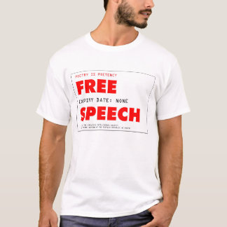 Free Speech Card 300 dpi C T-shirt