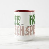 Free Speech Is a Human Right Mok (Midden)