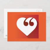 Free Speech Love Briefkaart (Voorkant / Achterkant)