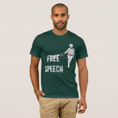 Free Speech Pepper Spray Cop T-shirt (Voorkant volledig)