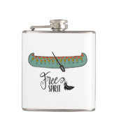 Free Spirit Canoe Heupfles (Voorkant)