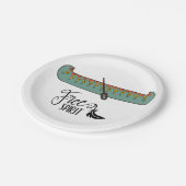 Free Spirit Canoe Papieren Bordje (Gekanteld)