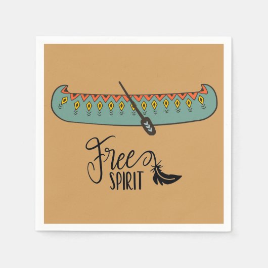 Free Spirit Canoe Servet (Voorkant)