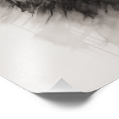 Free Spirit Dog Zwart-wit Foto Afdruk (Hoek)