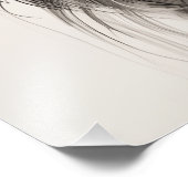 Free Spirit Dog Zwart-wit Foto Afdruk (Hoek)