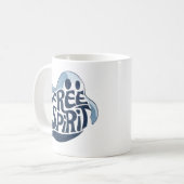 Free Spirit Ghost Koffiemok (Voorkant links)